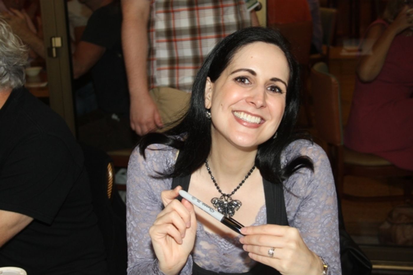 Photo Coverage: 2010 BC/EFA Flea Market - Celebrity Tables!  Image