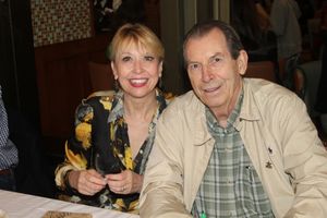 Julie Halston and Richard Easton Photo