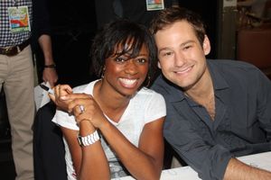 Montego Glover and Chad Kimball @ BroadwayWorld Montego Glover and Chad Kimball Photo
