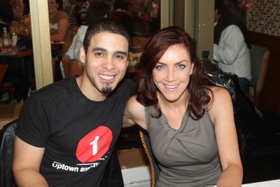 Wilson Jermaine Heredia and Andrea McArdle Photo