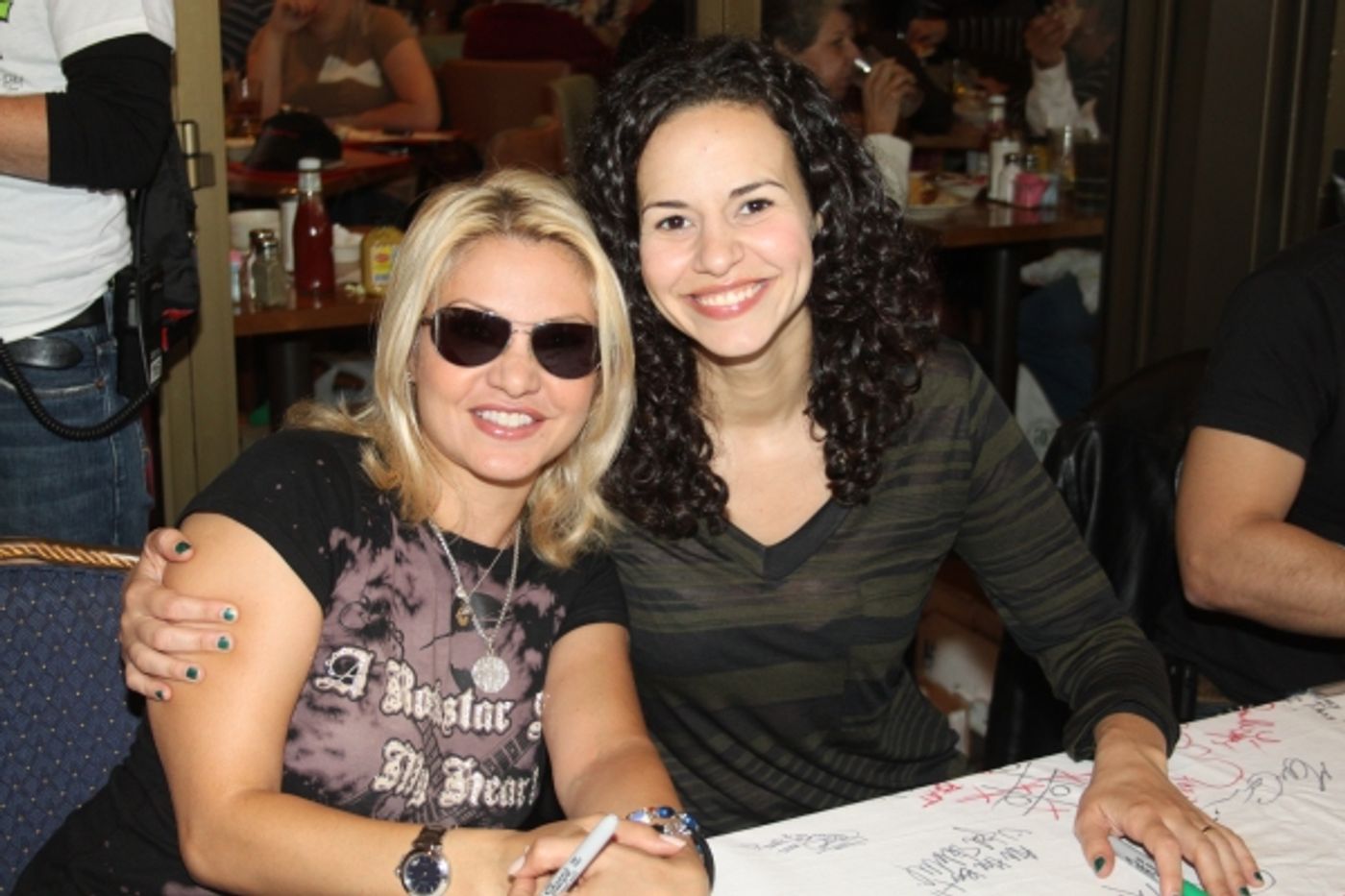 Photo Coverage: 2010 BC/EFA Flea Market - Celebrity Tables!  Image