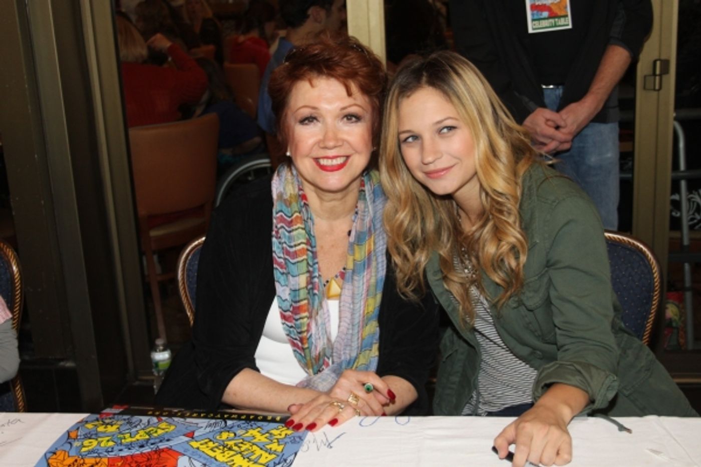 Photo Coverage: 2010 BC/EFA Flea Market - Celebrity Tables!  Image