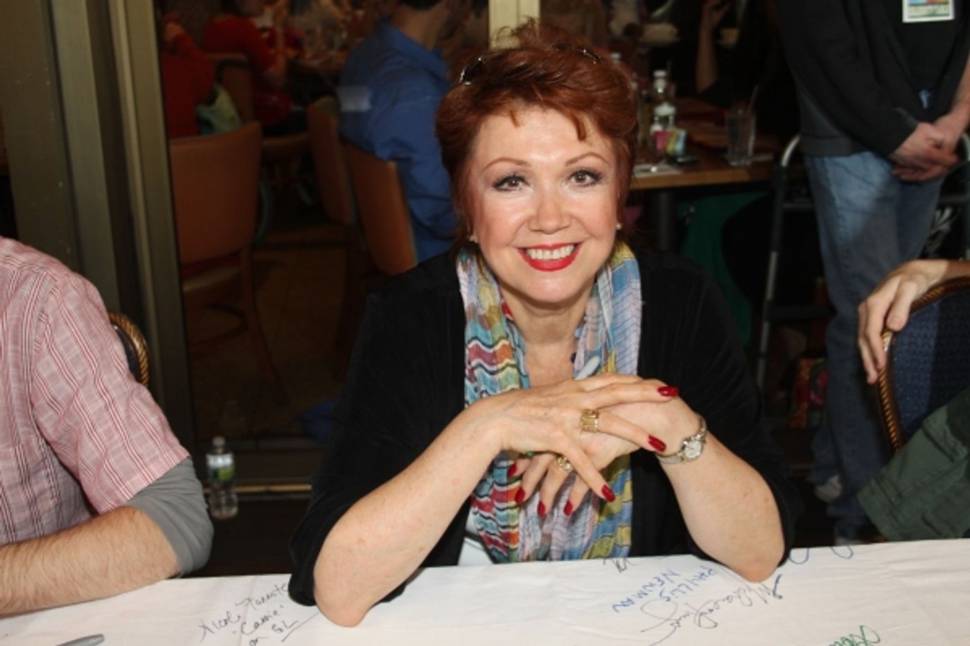 Photo Coverage: 2010 BC/EFA Flea Market - Celebrity Tables!  Image