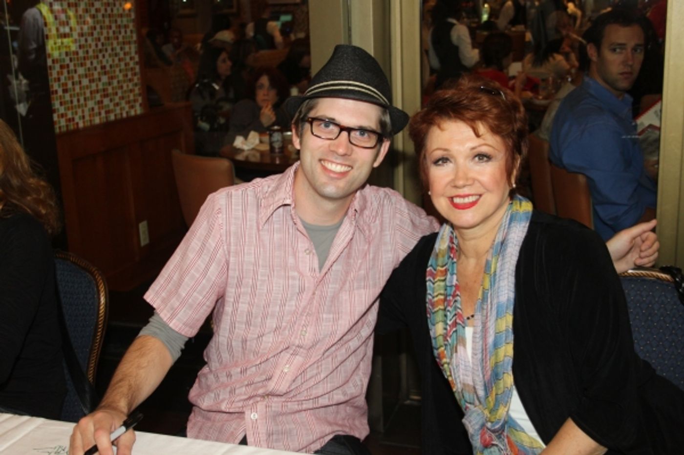 Photo Coverage: 2010 BC/EFA Flea Market - Celebrity Tables!  Image