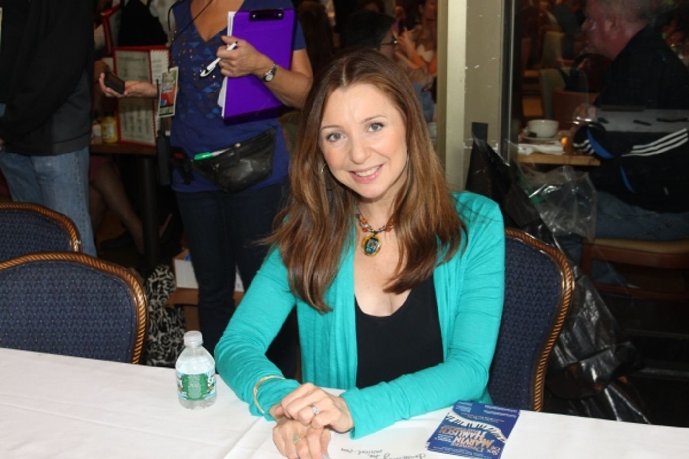 Photo Coverage: 2010 BC/EFA Flea Market - Celebrity Tables!  Image