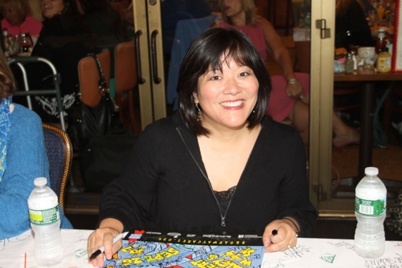 Photo Coverage: 2010 BC/EFA Flea Market - Celebrity Tables!  Image