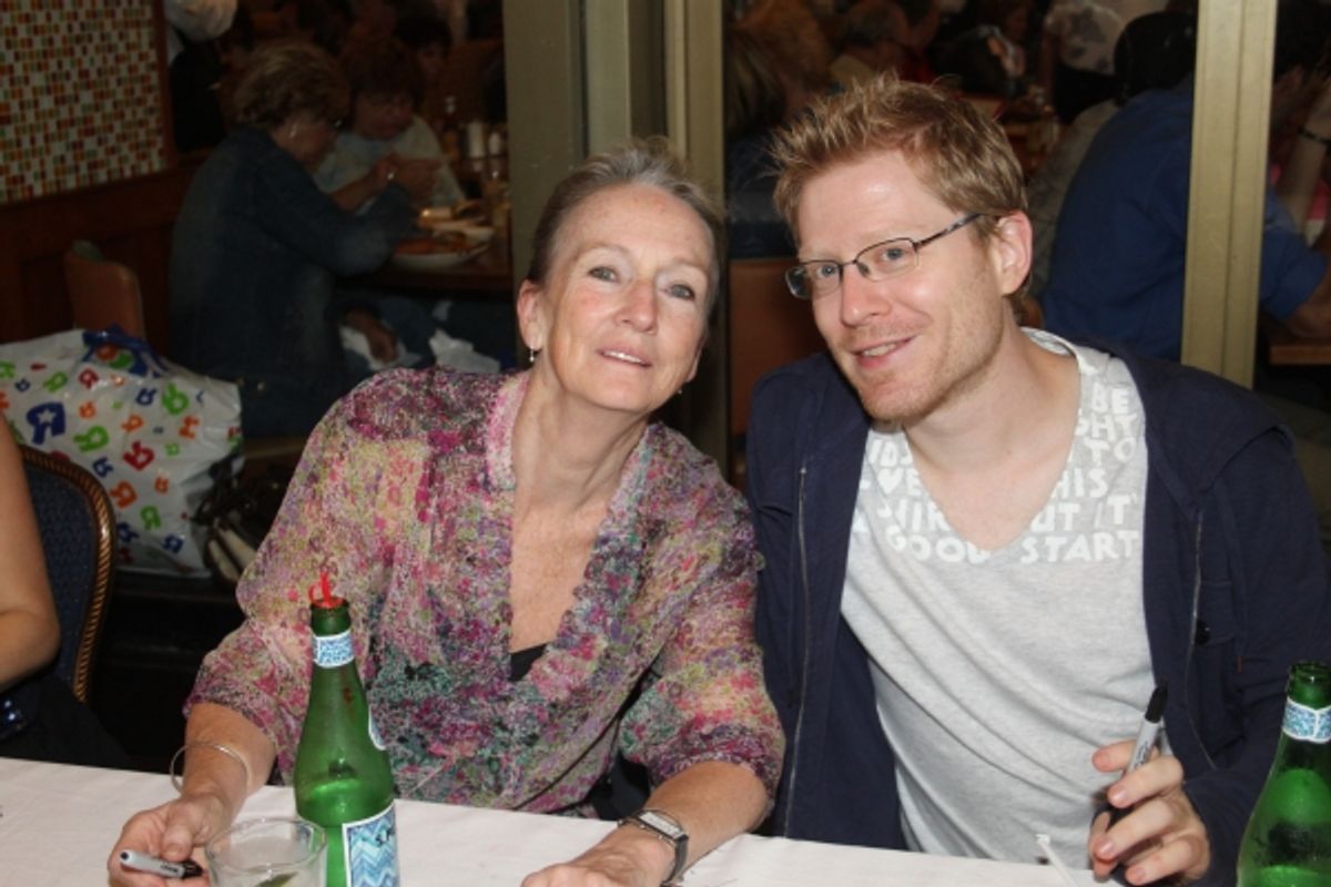 Kathleen Chalfant and Anthony Rapp at 