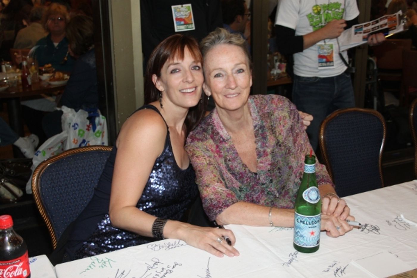 Photo Coverage: 2010 BC/EFA Flea Market - Celebrity Tables!  Image