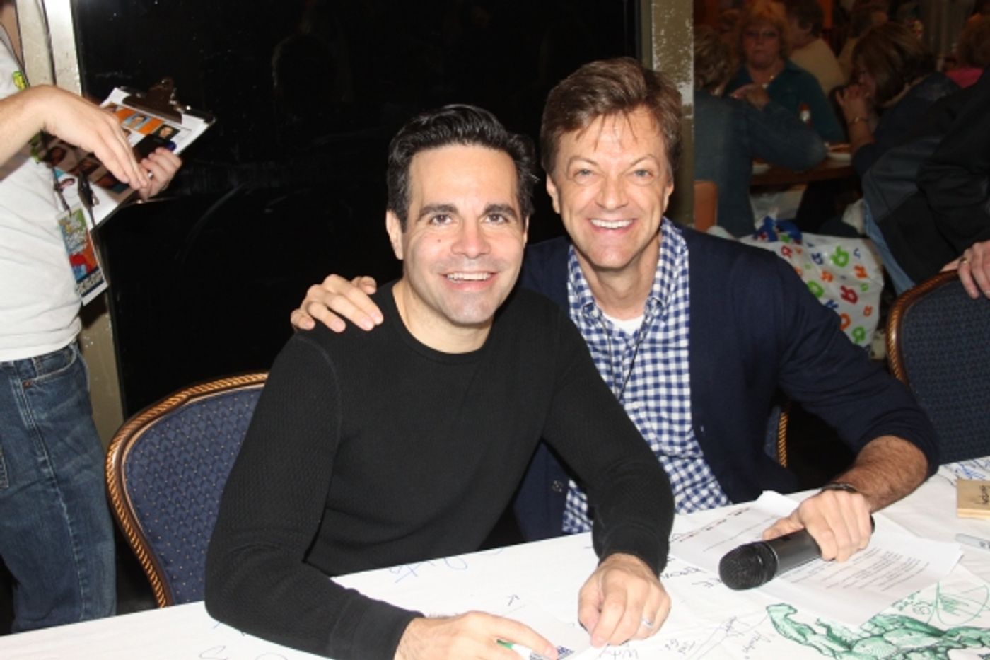 Photo Coverage: 2010 BC/EFA Flea Market - Celebrity Tables!  Image