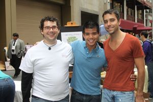 Kendal Sparks, Telly Leung and James Babcock Photo