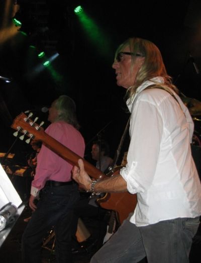 Nigel Olsson, John Mahon,  Davey Johnstone  Photo