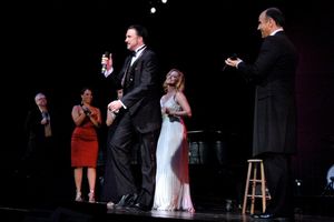 John Patrick Schutz, Shayna Steele, Brad Little, Rita Harvey and William Michals Photo