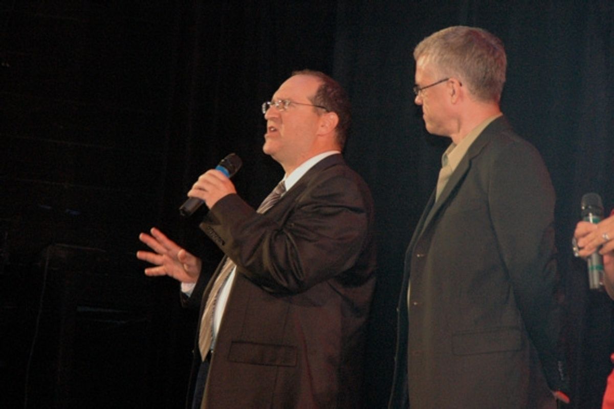 Neil Berg and John Patrick Schutz at 