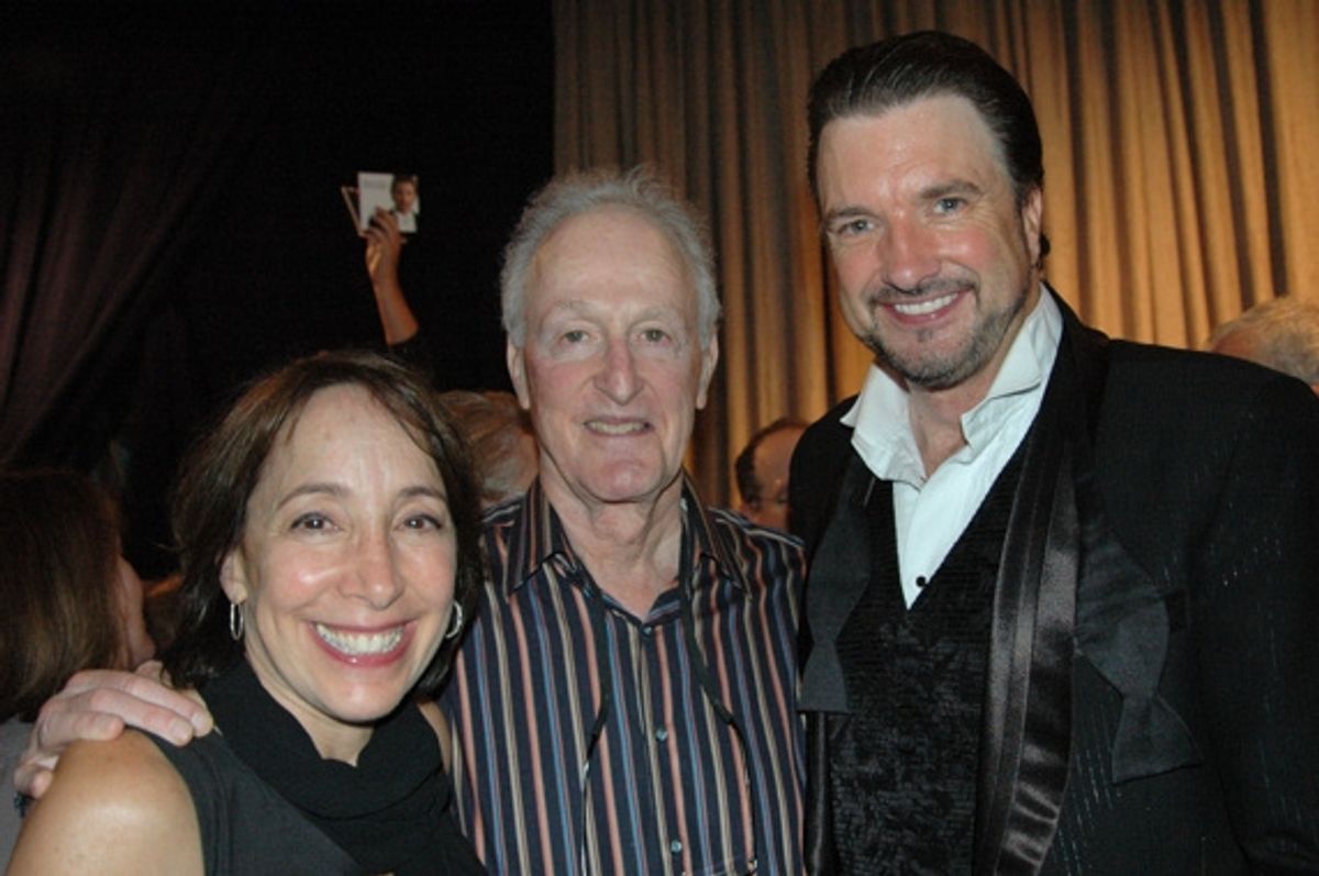 Didi Conn, David Shire and Brad Little at Neil Berg's '100 Years of Broaway' at Riverspace