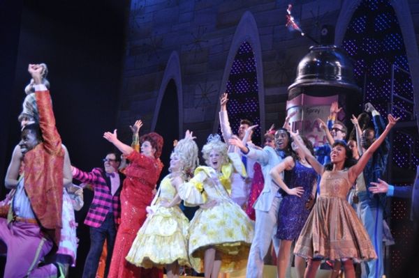 Lee Roy Reams, Christopher Sieber, Kathleen Elizabeth Monteleone, Donna English, Cali Photo