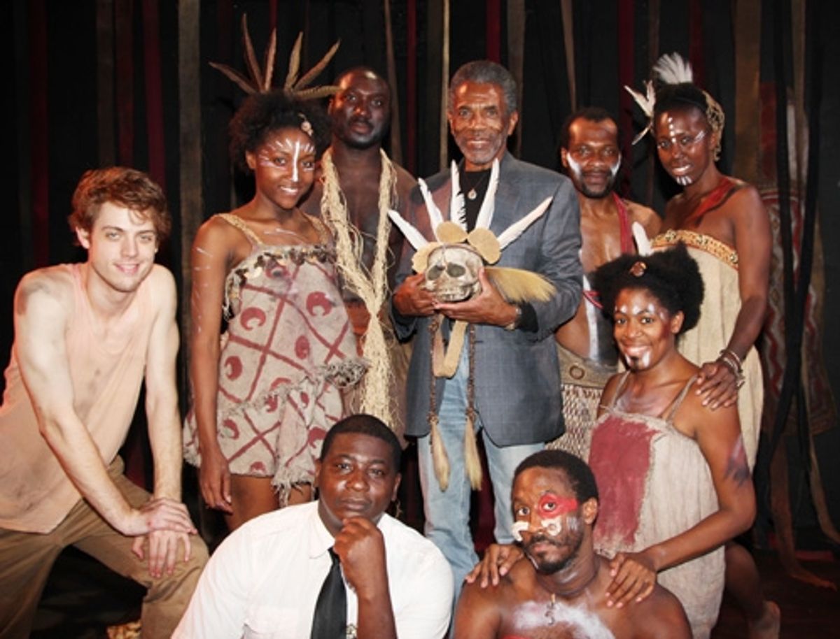 David Brown, Jr., Daniel Morgan Shelley, (Back Row L-R) Aaron Strand, Shannon A.L. Dorsey, David King, AndrÃ'Â© De Shields, Tracy Jack, Rawle Fitz Williams and Tyshawna Maddox.
 at 