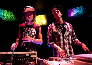 GQ and Wade Allain-Marcus Photo