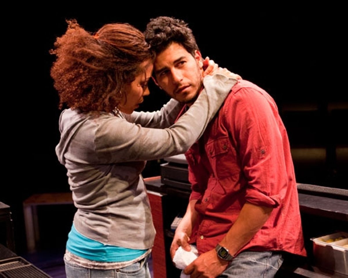  Amirah Vann and Andres Munar at 