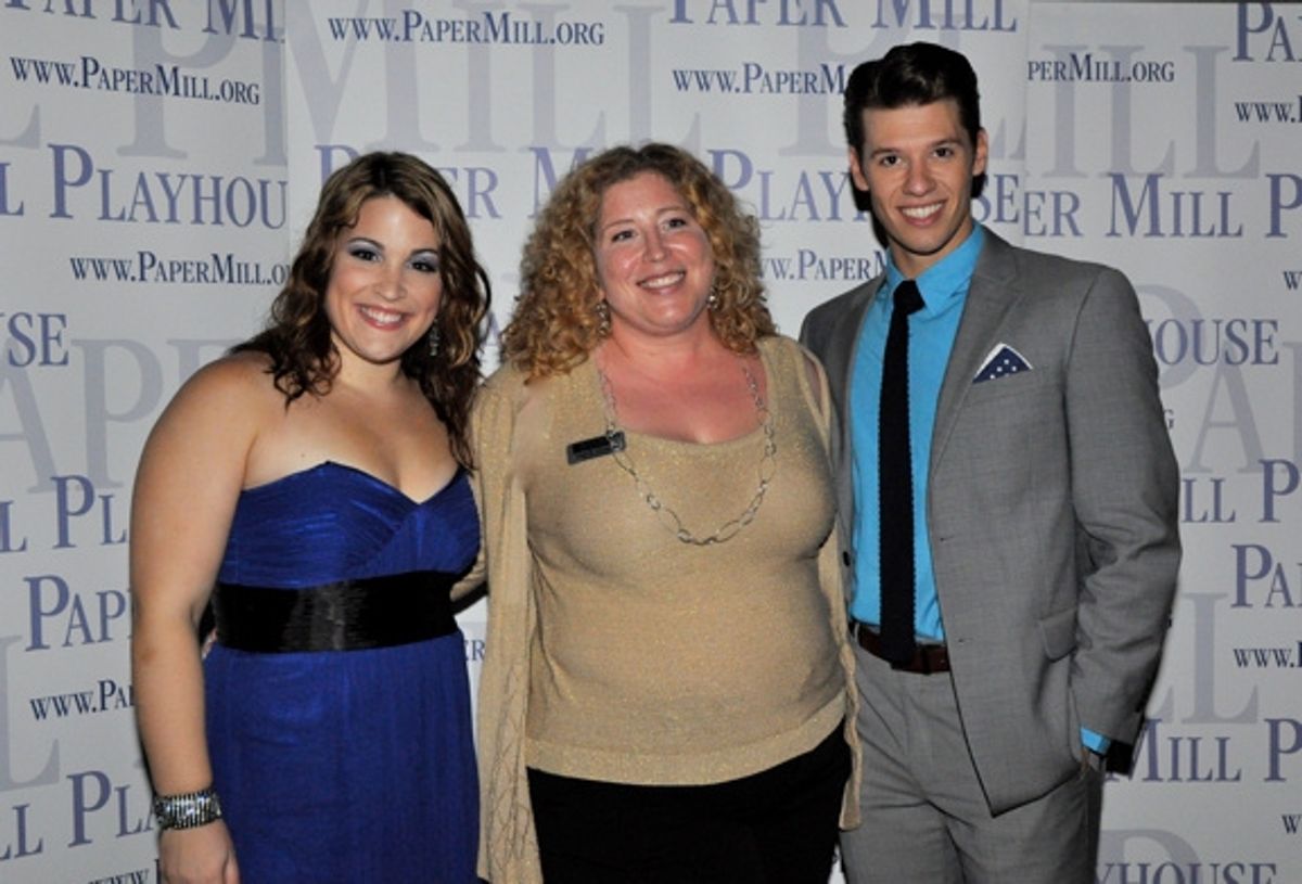 Christine Danelson, Lisa E. Cooney (Director of Education) and Constantine Rousouli at 