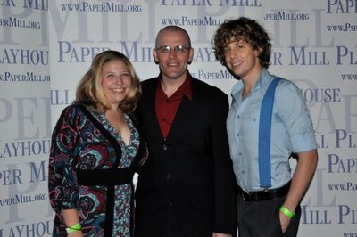 Andrea Cibelli (Assistant Stage Manager), Thomas J. Gates (Production Stage Manager)  Photo
