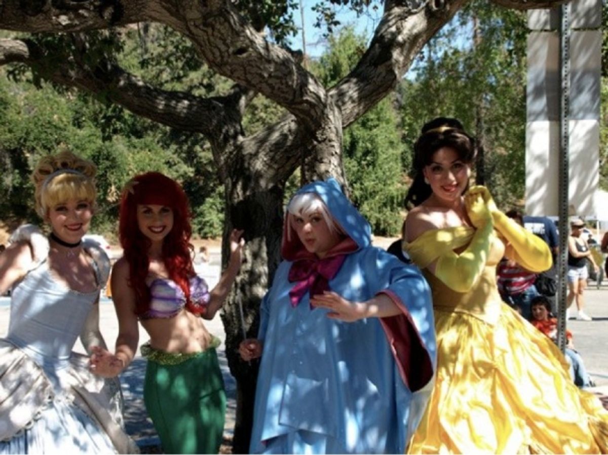 Mandy Mefford, Traci Hines, Lisa Fabio, Michelle A. Moreno at 