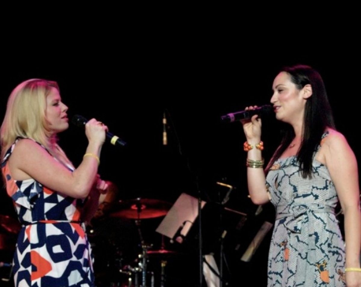 Megan Hilty, Eden Espinosa at 