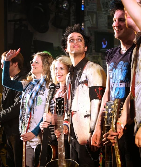 Libby Winters, Mary Faber, Billie Joe Armstrong and Michael Esper Photo