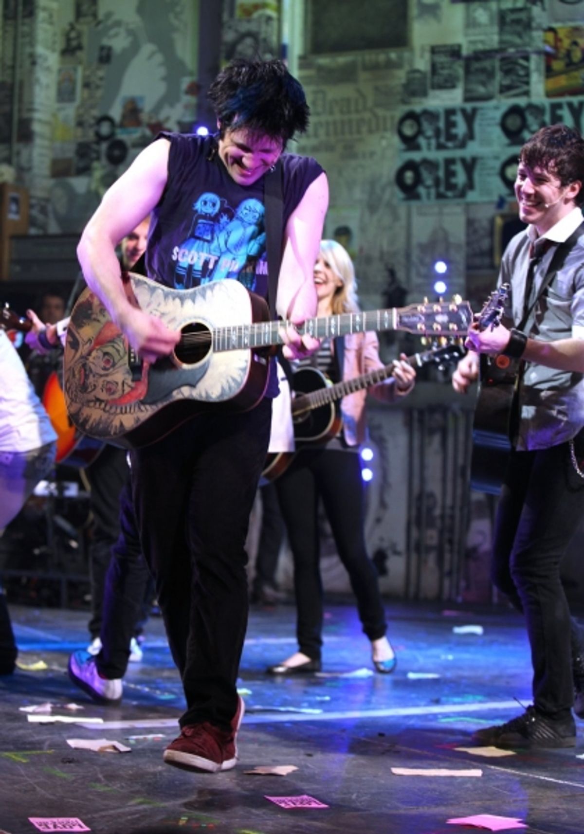 Michael Esper and John Gallagher Jr. at 