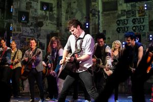 John Gallagher Jr. and the AMERICAN IDIOT COMPANY @ BroadwayWorld John Gallagher Jr. and the AMERICAN IDIOT COMPANY Photo