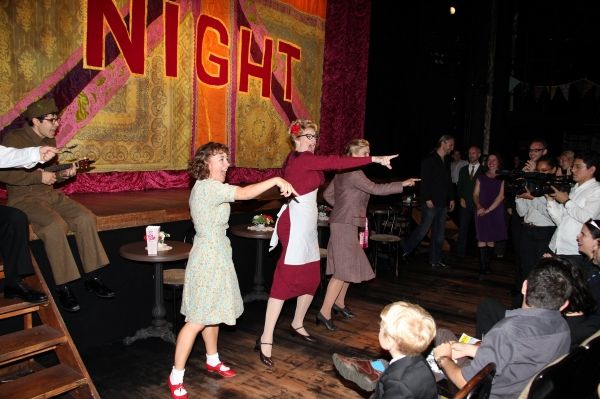 Dorothy Atkinson, Annette McLaughlin and Hannah Yelland Photo