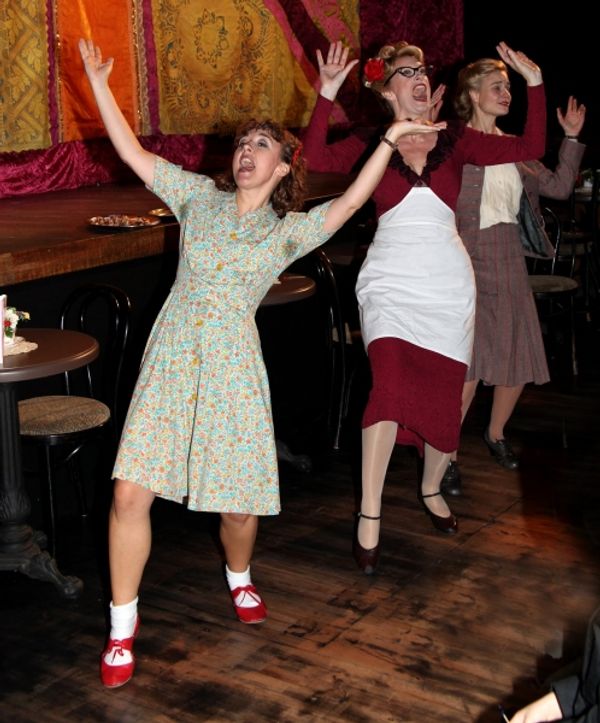 Dorothy Atkinson, Annette McLaughlin and Hannah Yelland Photo