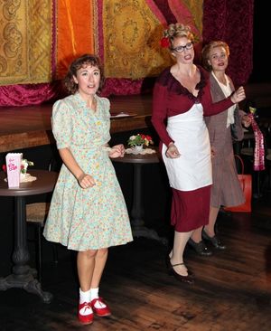 Dorothy Atkinson, Annette McLaughlin and Hannah Yelland Photo