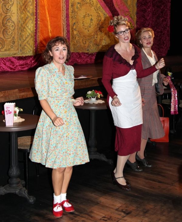 Dorothy Atkinson, Annette McLaughlin and Hannah Yelland Photo