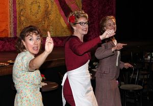 Dorothy Atkinson, Annette McLaughlin and Hannah Yelland Photo