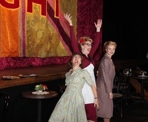 Dorothy Atkinson, Annette McLaughlin and Hannah Yelland Photo