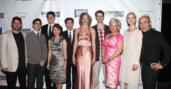 Emma Rice with the BRIEF ENCOUNTER Company Photo