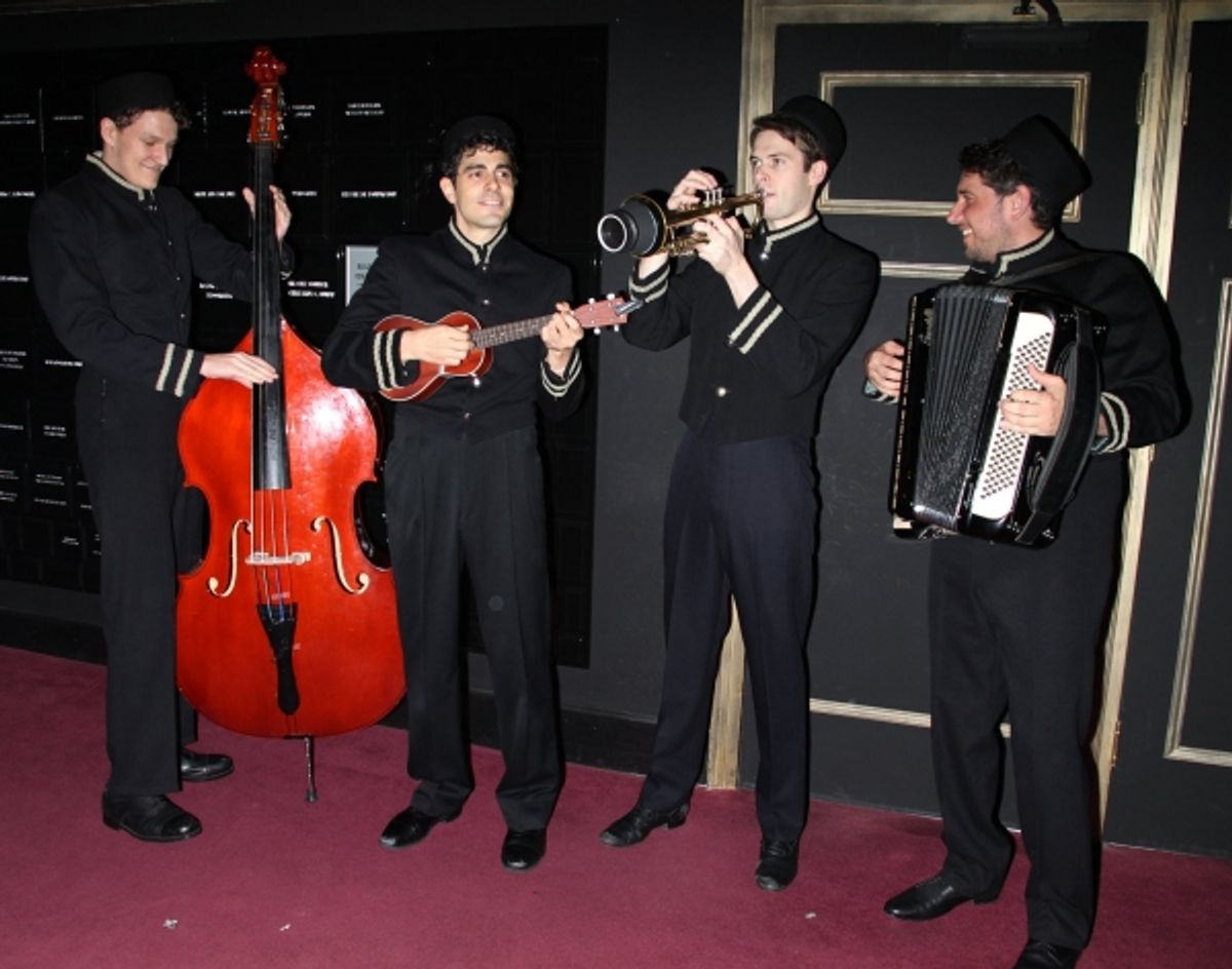 Gabriel Ebert, Damon Daunno, Adam Pleeth and Edward Jay
 at 