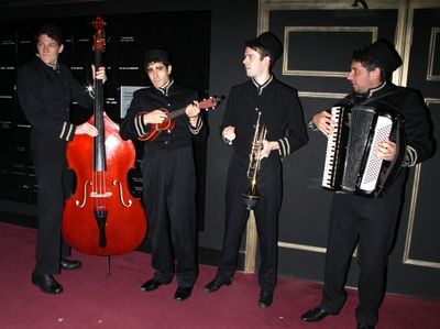 Gabriel Ebert, Damon Daunno, Adam Pleeth and Edward Jay Photo