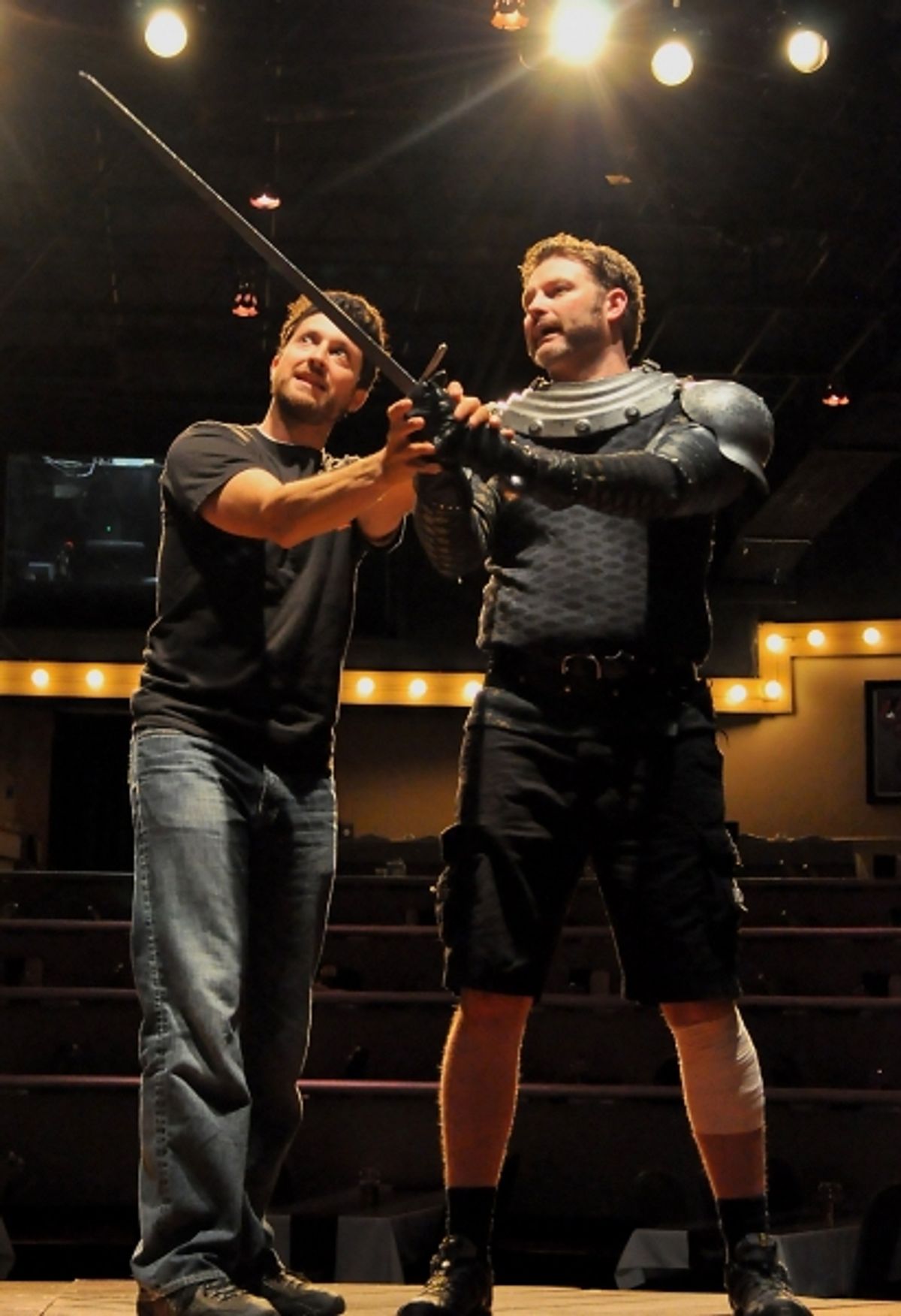 Adam Noble and Christopher Dickerson at 