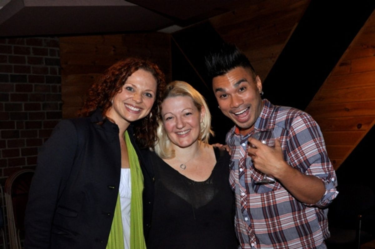 Kristen Beth Williams, Lynn Pinto, and  Andros Rodriguez at 