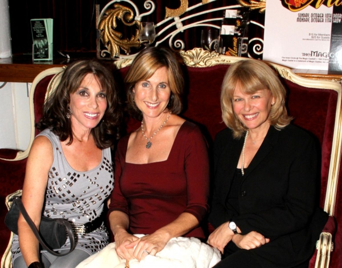Kate Linder, Cathy Silvers and Ilene Graff at 