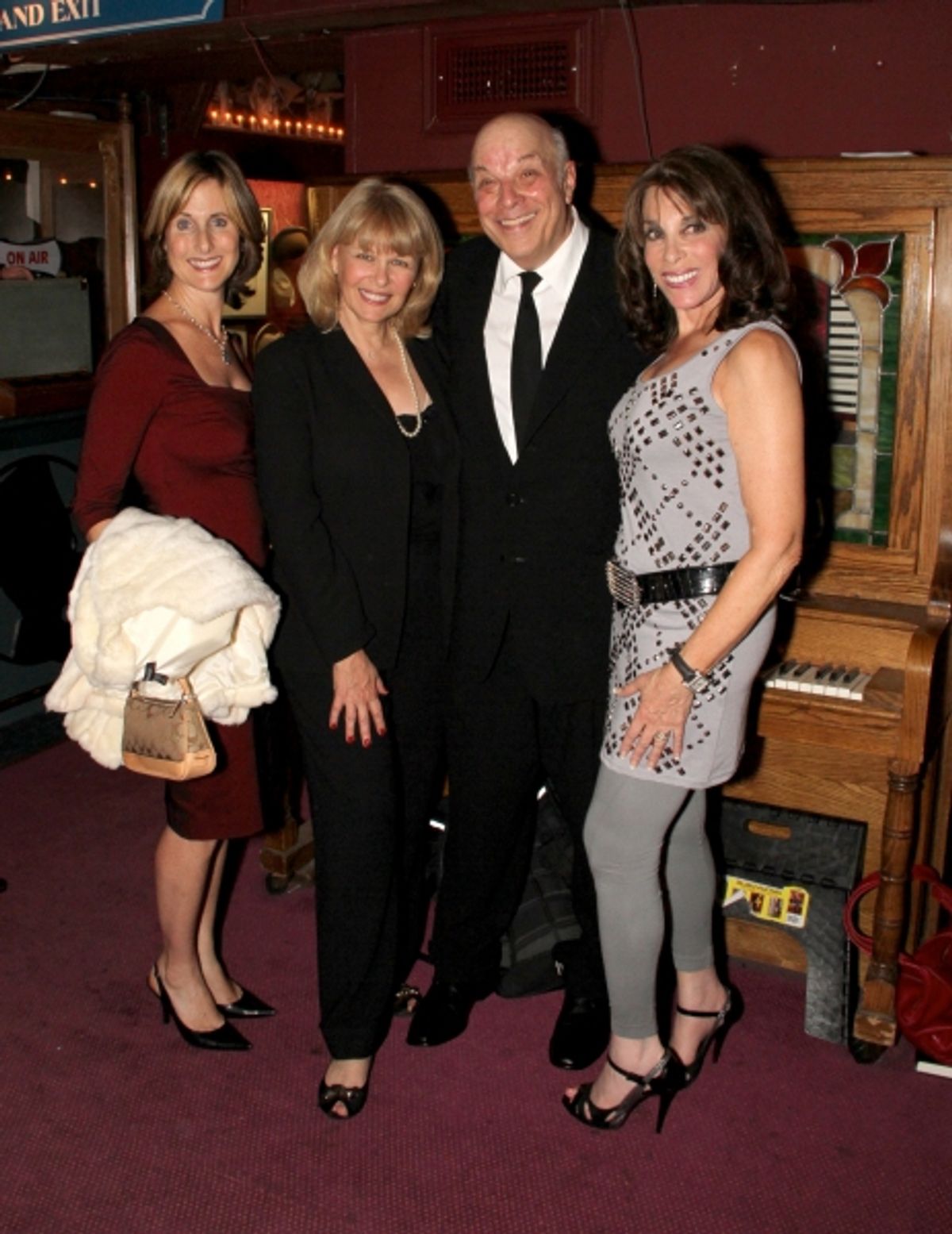 Cathy Silvers, Ilene Graff, Charles Fox and Kate Linder at 