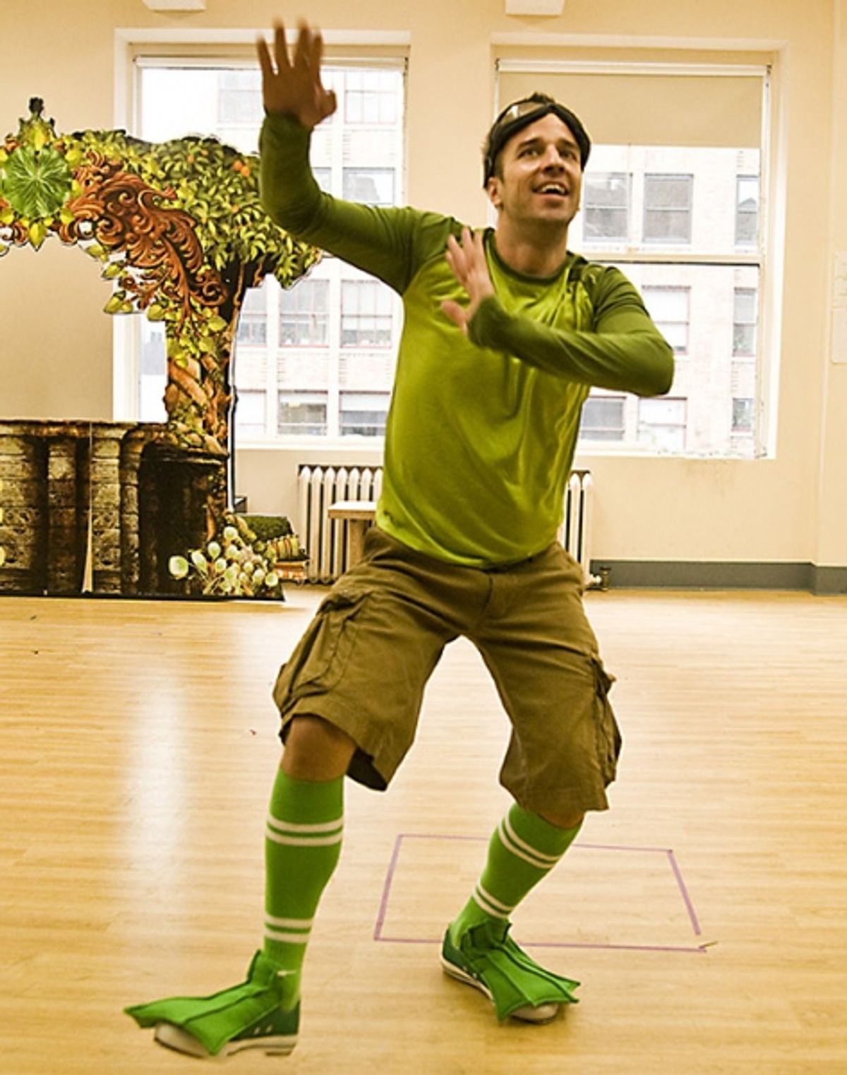 Curtis Holbrook at FROG KISS At NYMF