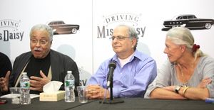 James Earl Jones, Alfred Uhry, and Vanessa Redgrave Photo