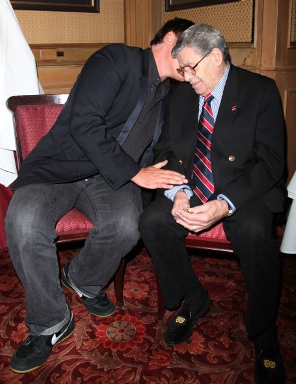 Quentin Tarantino and Jerry Lewis Photo