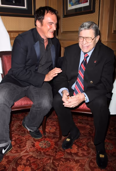 Quentin Tarantino and Jerry Lewis Photo