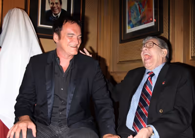 Quentin Tarantino and Jerry Lewis Photo