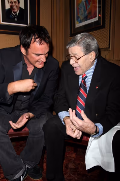 Quentin Tarantino and Jerry Lewis Photo