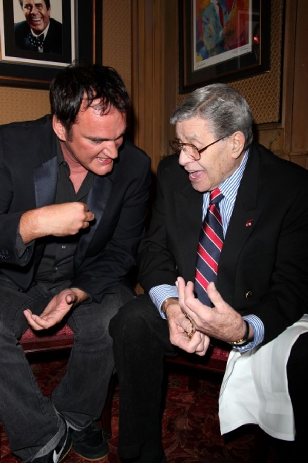 Quentin Tarantino and Jerry Lewis Photo