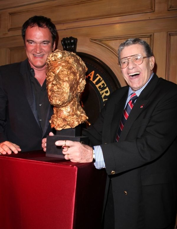 Quentin Tarantino and Jerry Lewis Photo